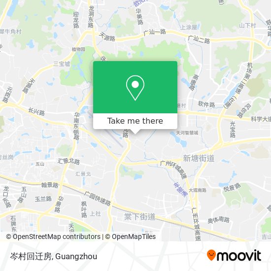 岑村回迁房 map