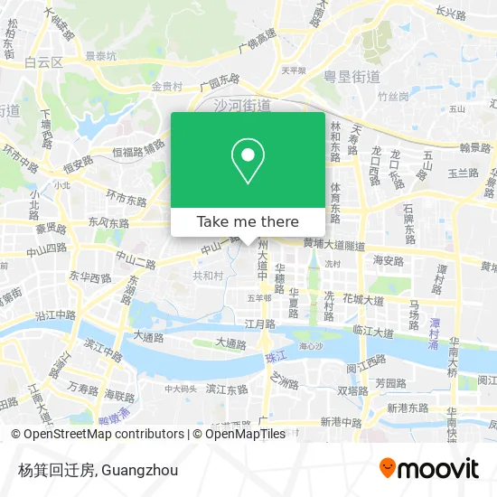 杨箕回迁房 map