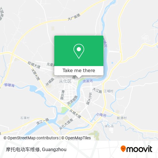 摩托电动车维修 map