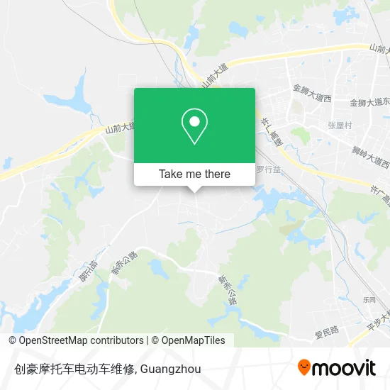 创豪摩托车电动车维修 map
