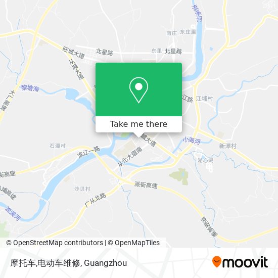 摩托车,电动车维修 map