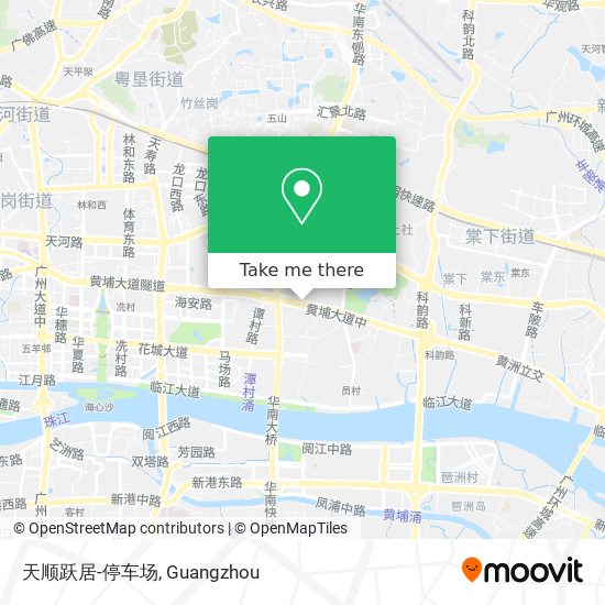 天顺跃居-停车场 map
