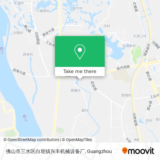 佛山市三水区白坭镇兴丰机械设备厂 map