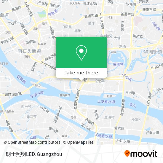 朗士照明LED map