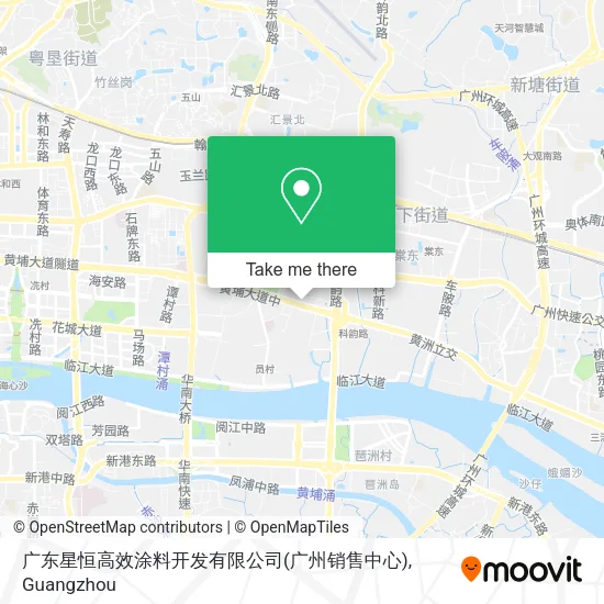 广东星恒高效涂料开发有限公司(广州销售中心) map