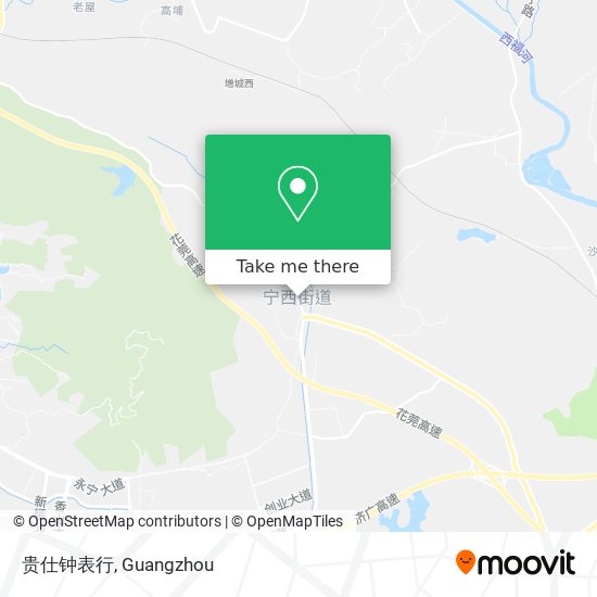 贵仕钟表行 map