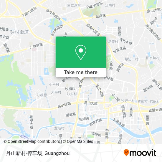 丹山新村-停车场 map