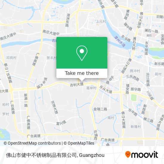 佛山市健中不锈钢制品有限公司 map