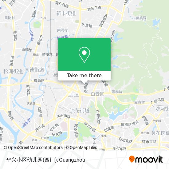 华兴小区幼儿园(西门) map