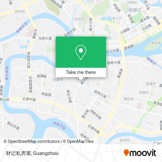 财记私房菜 map