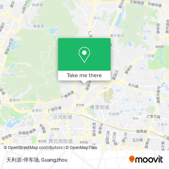 天利居-停车场 map