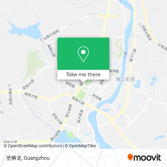 堡狮龙 map