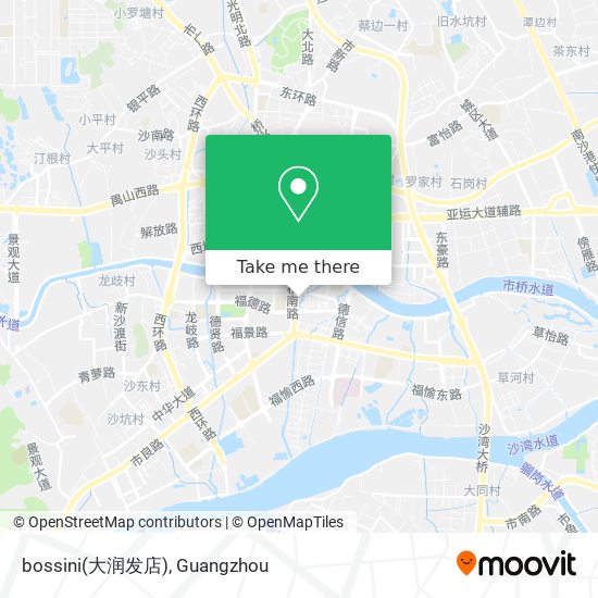 bossini(大润发店) map