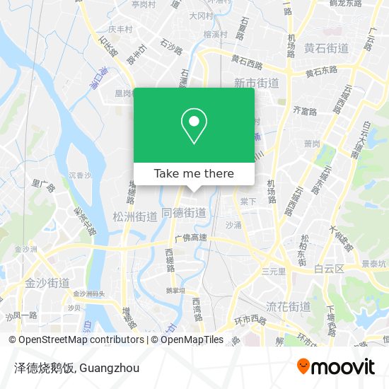 泽德烧鹅饭 map