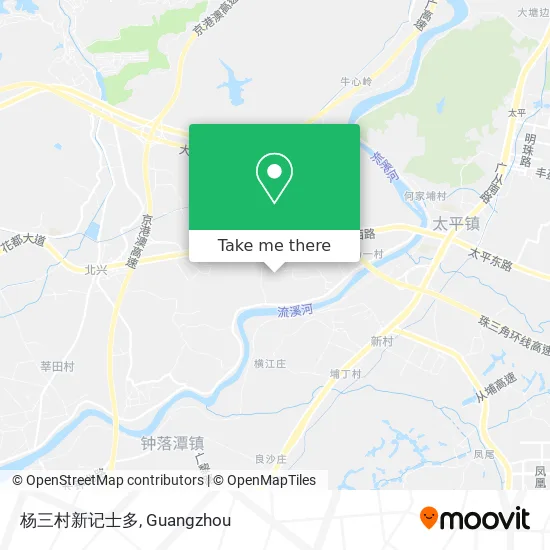 How To Get To 杨三村新记士多in 华东镇by Bus Or Metro