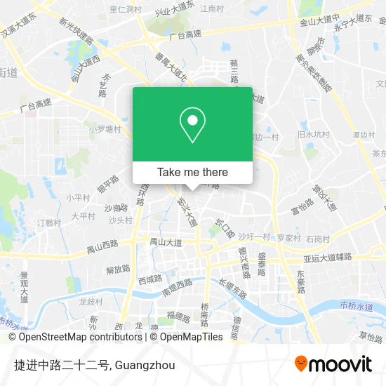 捷进中路二十二号 map