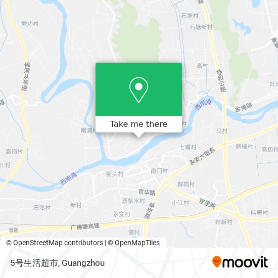 5号生活超市 map