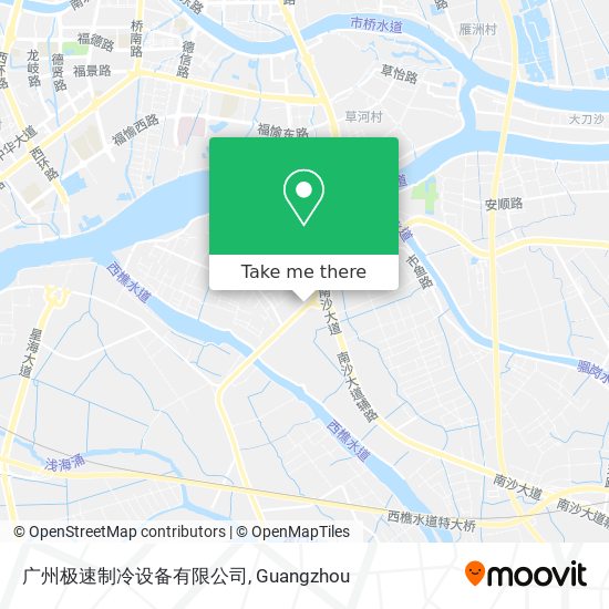 广州极速制冷设备有限公司 map