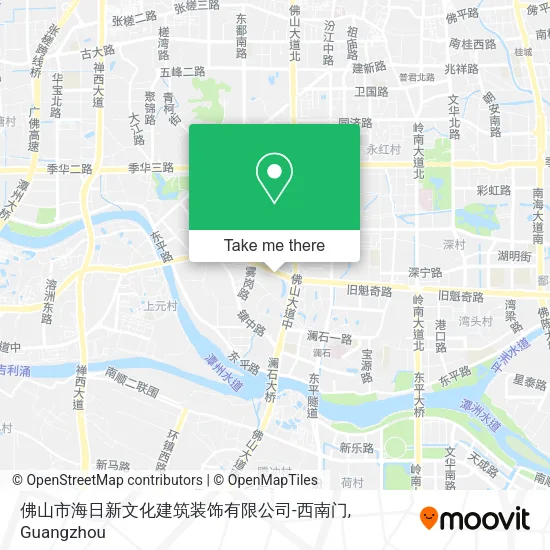 佛山市海日新文化建筑装饰有限公司-西南门 map