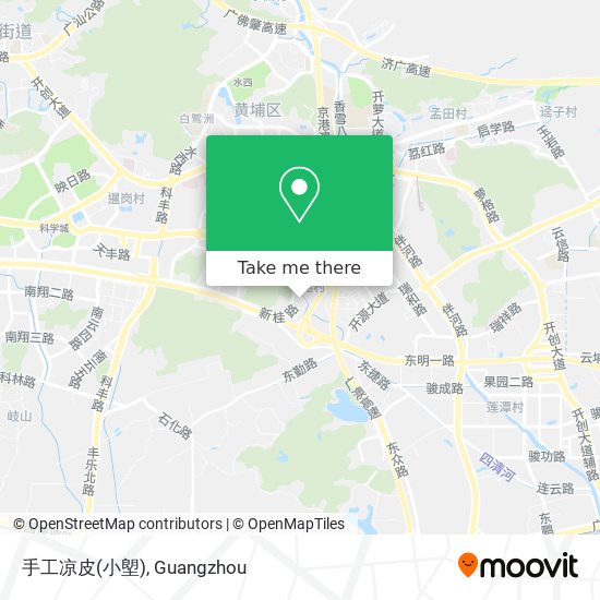 手工凉皮(小塱) map