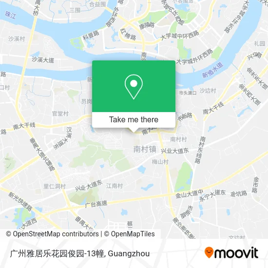 广州雅居乐花园俊园-13幢 map