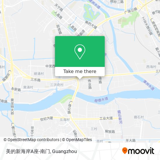 美的新海岸A座-南门 map