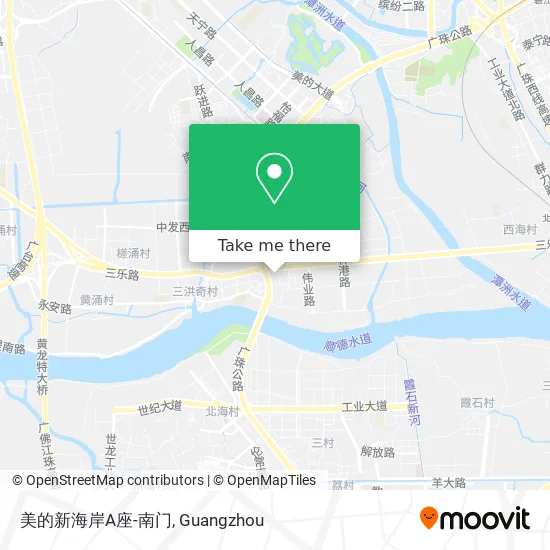美的新海岸A座-南门 map