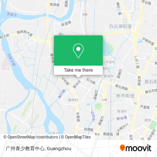 广州青少教育中心 map
