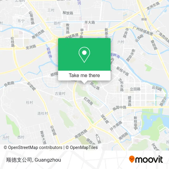 顺德支公司 map