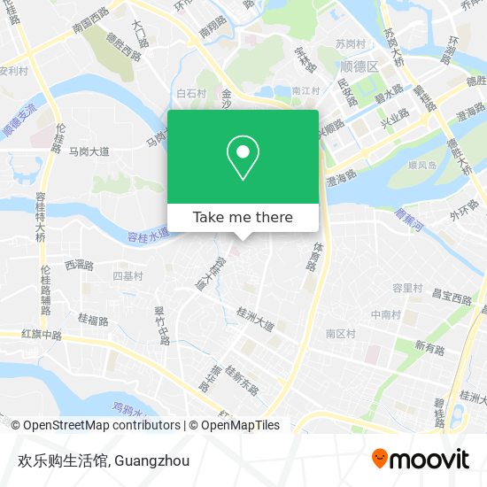 欢乐购生活馆 map