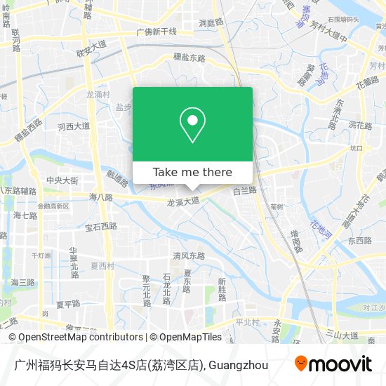 广州福犸长安马自达4S店(荔湾区店) map