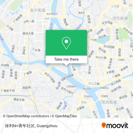 保利N+青年社区 map