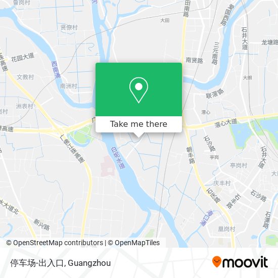 停车场-出入口 map