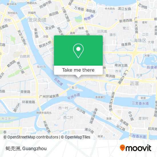 蚝壳洲 map