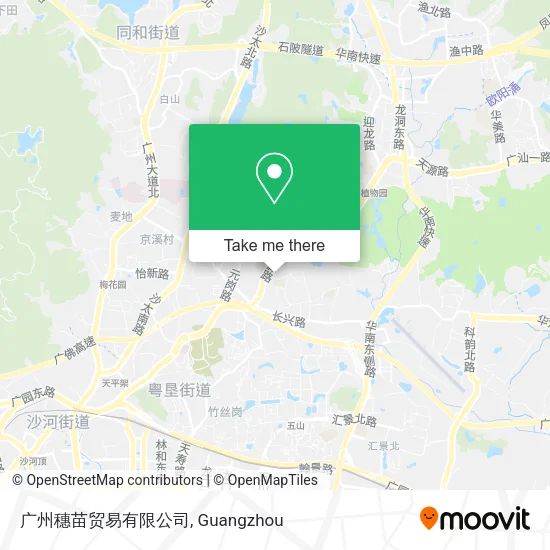 广州穗苗贸易有限公司 map