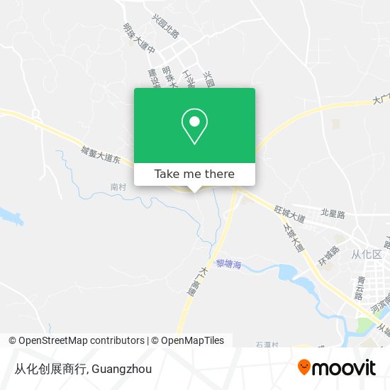 从化创展商行 map
