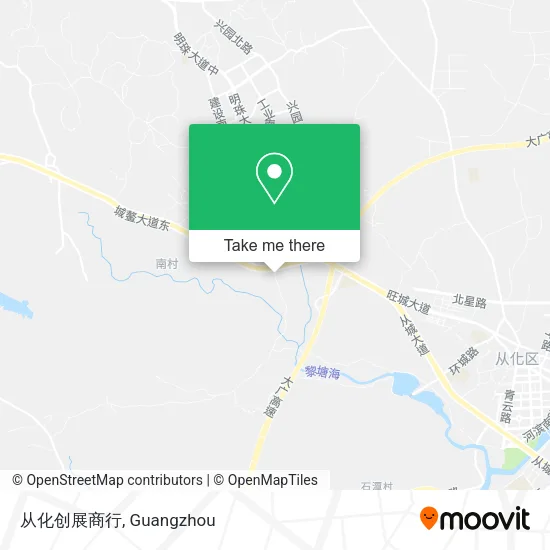 从化创展商行 map