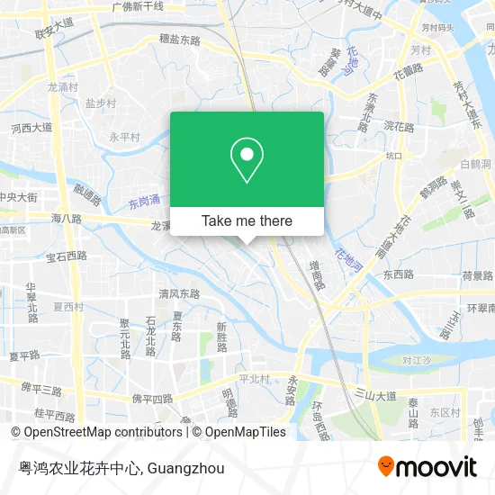 粤鸿农业花卉中心 map