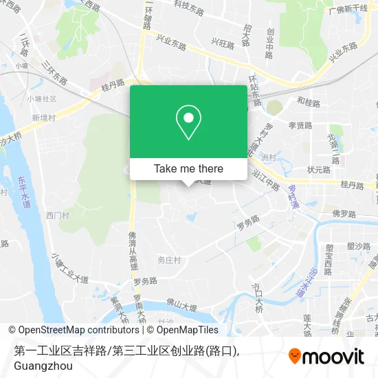 第一工业区吉祥路/第三工业区创业路(路口) map