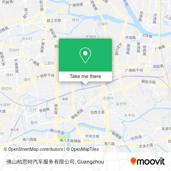 佛山柏思特汽车服务有限公司 map