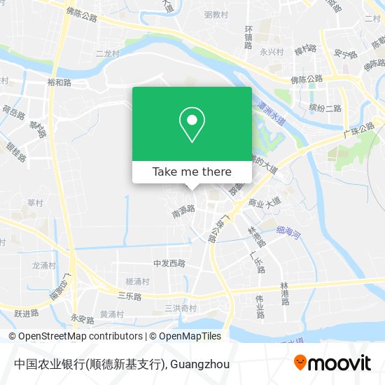 中国农业银行(顺德新基支行) map