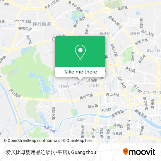 爱贝比母婴用品连锁(小平店) map