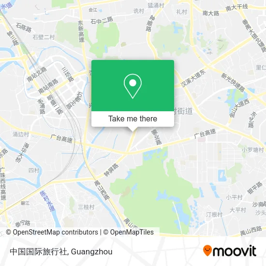 中国国际旅行社 map