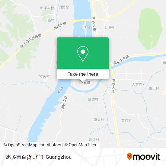 惠多惠百货-北门 map