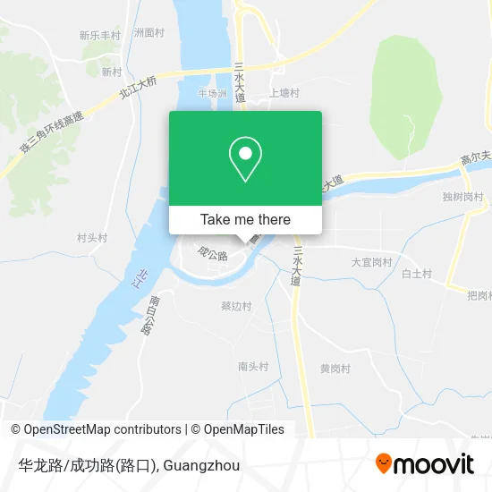 华龙路/成功路(路口) map