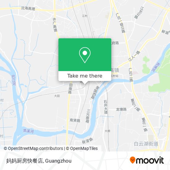 妈妈厨房快餐店 map