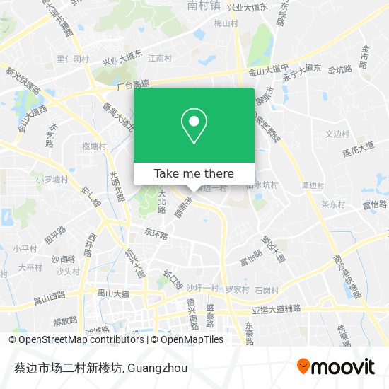 蔡边市场二村新楼坊 map