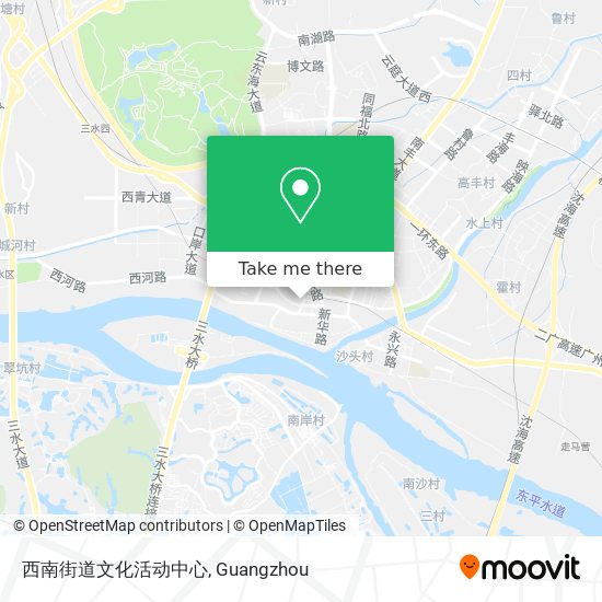 西南街道文化活动中心 map