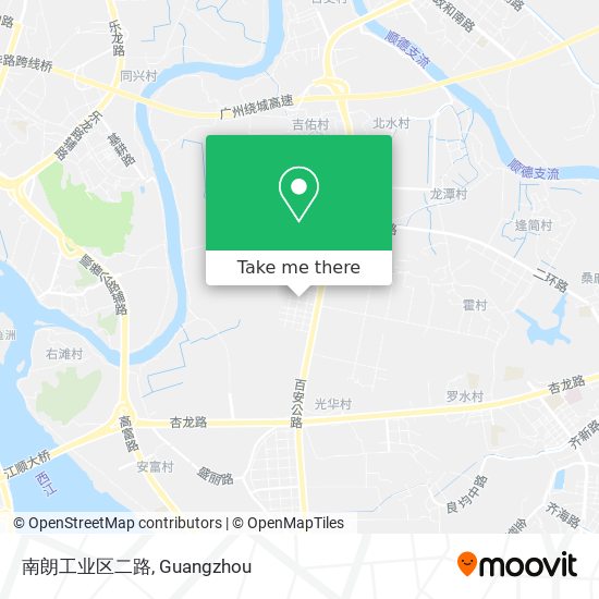 南朗工业区二路 map