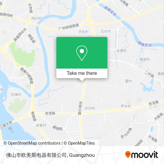 佛山市欧美斯电器有限公司 map